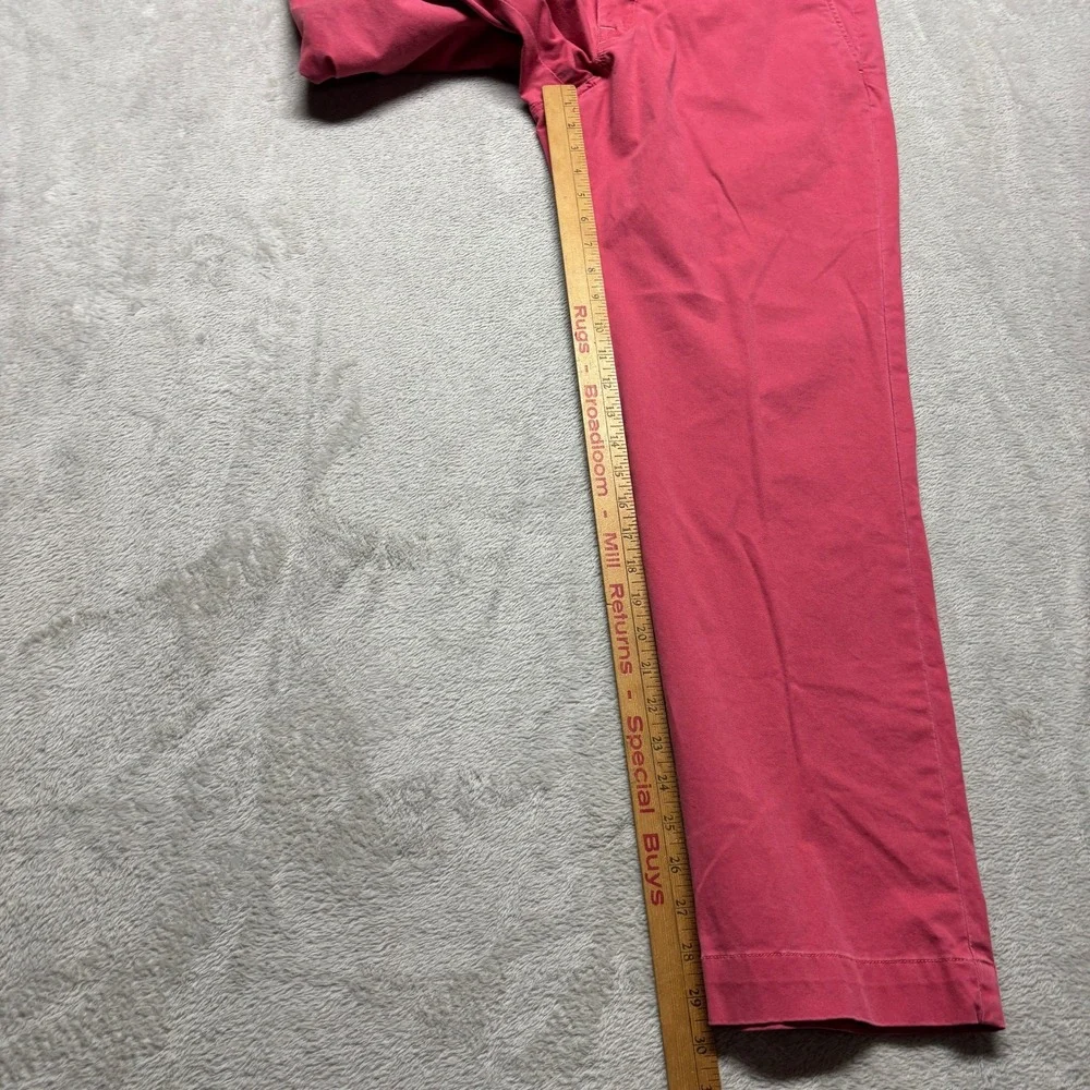 Polo Ralph Lauren Chinos Men 34x30 (Fits 36x30) Stretch Straight Fit Salmon Pink
